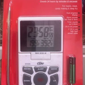 Thermometer for cooking